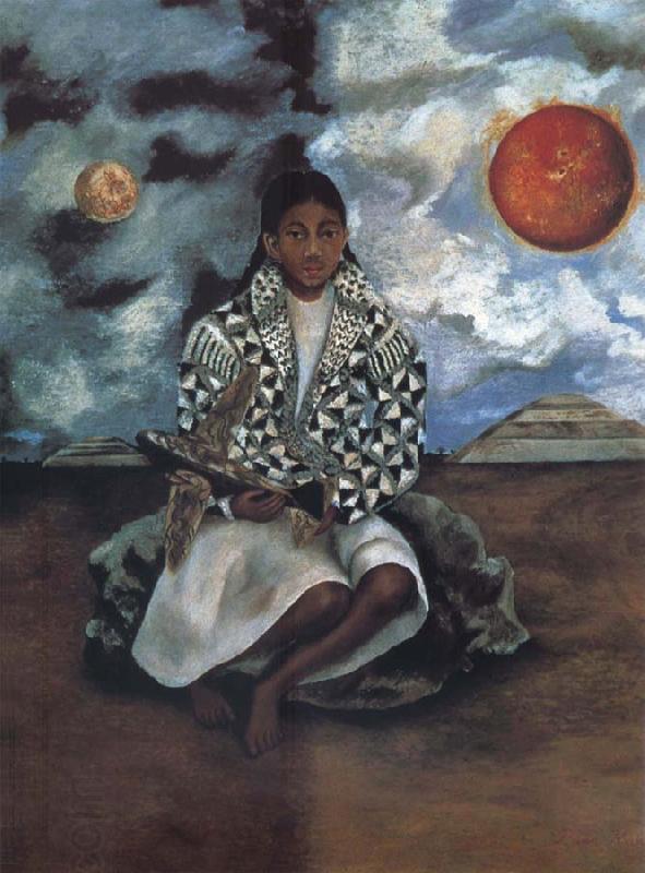 Frida Kahlo Portrait of Lucha Maria,a girl from Tehuacan oil painting picture